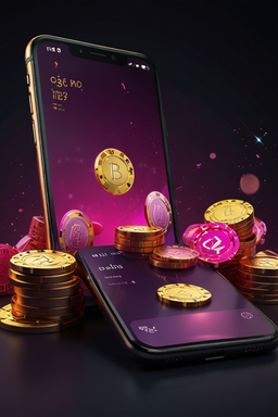 Smartphone con app casino Posido